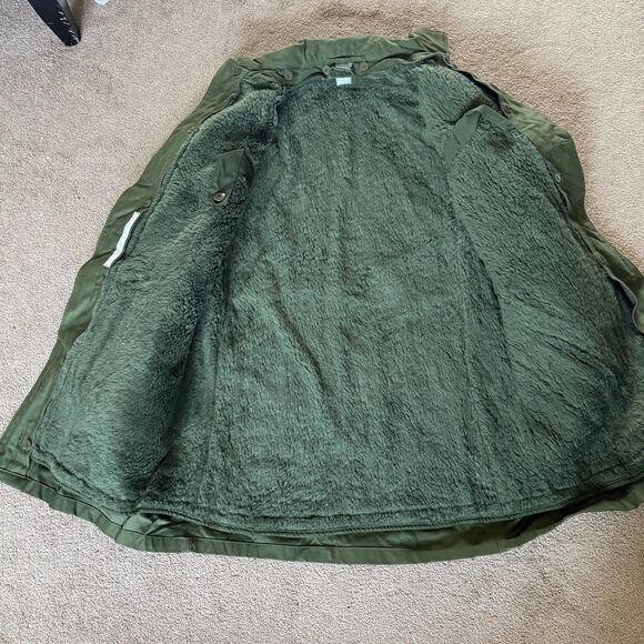 Swedish Military Heavyweight Jacket C148 Paratrooper Fleece Lined Men Large - Picture 9 of 9